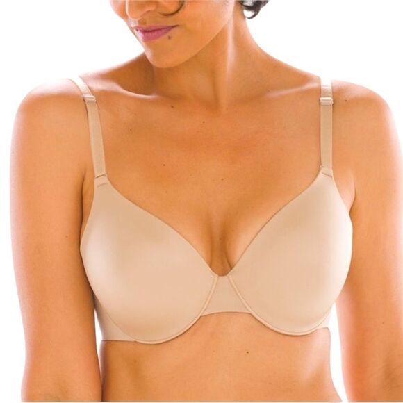Soma vanishing back full coverage underwire beige bra size 34DDD - Picture 1 of 6